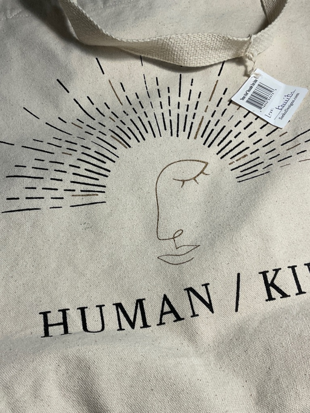 NWT Reusable Tote Human/Kind